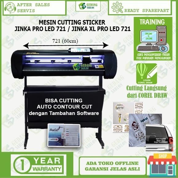 

MESIN CUTTING JINKA 721 PRO // SPECIAL PRICE // SUPPORT COREL