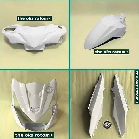 JUAL SATUAN FULL BODY BODI HALUS BEAT FI PUTIH 2012-2014 FULL SET ORIGINAL