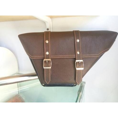 Tas Side Bag Segitiga Samping Motor Box Dop Aki Custom