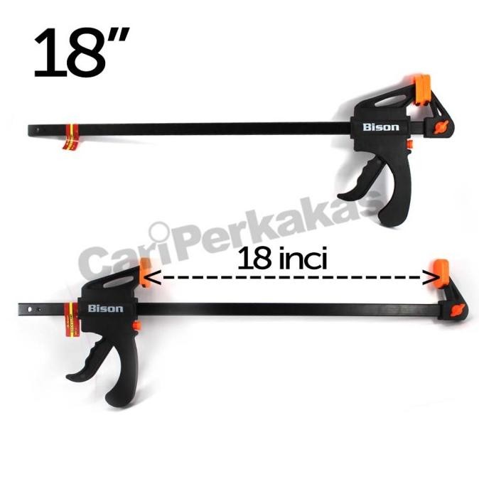 KLEM F CLAMP 18 INCI QUICK CLAMP RELEASE CLAMP KAYU KLEM F KLEM KAYU