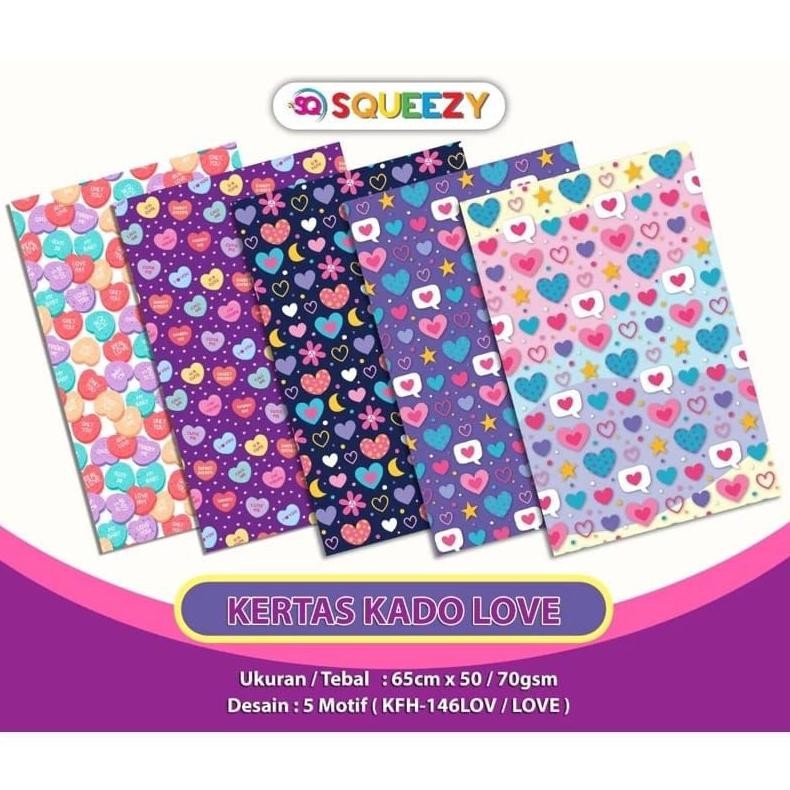 

Okk-1520 Kertas Kado Bisa Request Bungkusin Buat Kado B73