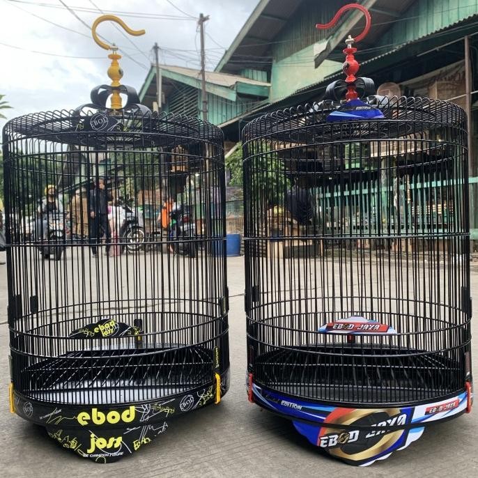 SANGKAR KANDANG MURAI EBOD JAYA DECAL BAMBU NO 2 & 3