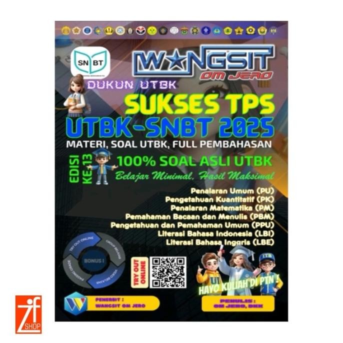 

BUKU WANGSIT UTBK SNBT OM JERO SUKSES TPS 2025