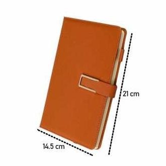 

tersedia buku catatan kerja notebook diary book cover kulit kertas a5 - jsk25