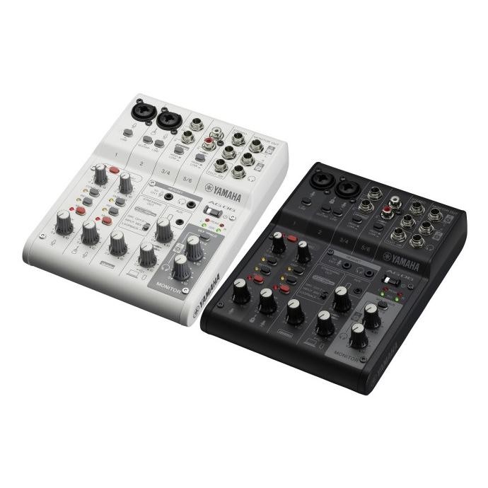 Yamaha Ag06 Mk2 Mk Ii Ag06Mk2 Ag06Mkii 6-Channel Live Streaming Loopback Mixer/Usb Interface Co