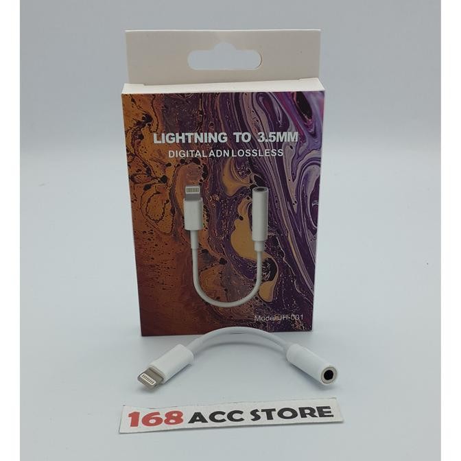JACK AUDIO IPHONE 7 / CONVERTER AUDIO LIGHTNING TO JACK 3.5MM