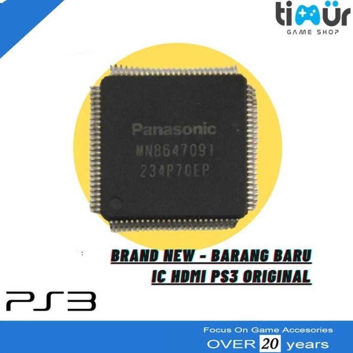 BARU IC HDMI PS3 SLIM NEW BARU 20XX 25XX ORI ORIGINAL BUKAN BEKAS CABUTAN
