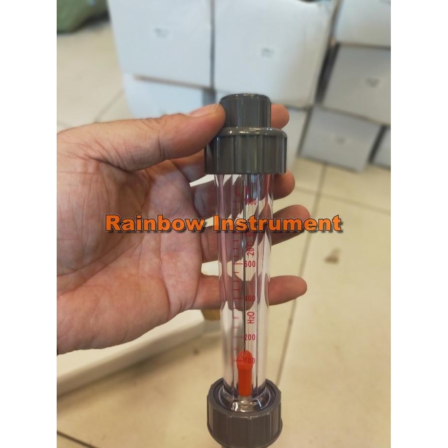 Rotameter 100 - 1000 Liter Per Jam / Rotameter Lzs 15 Plastic / Flowmeter 1/2" Inch Drat / Flowmeter