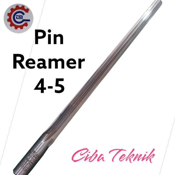 Reamer Tirus 4mm /Taper Pin Reamer 4-5mm OKAZAKI Jepang murah