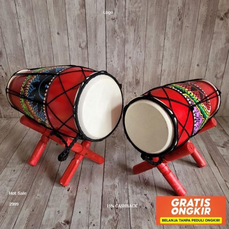Mainan Tradisinal Anak Kendang Jawa Seni Jaranan Original
