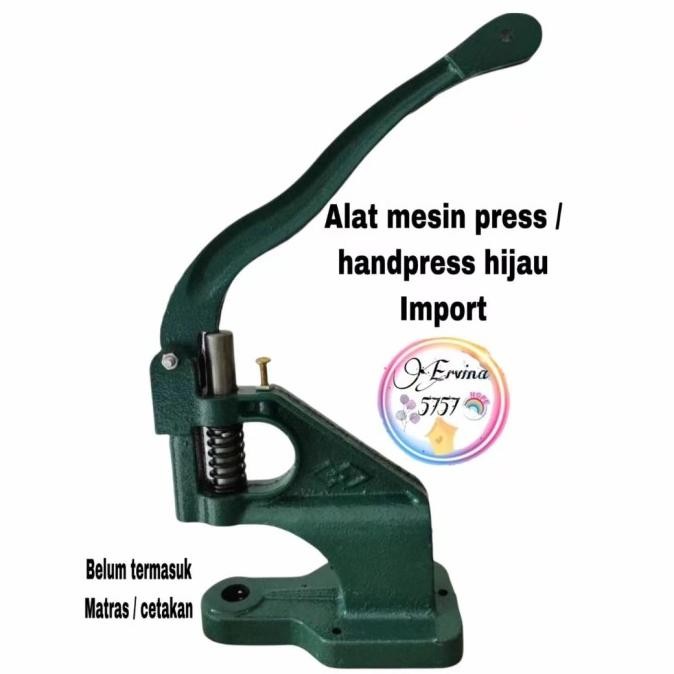 

alat/mesin mata ayam / Hand press hijau murah