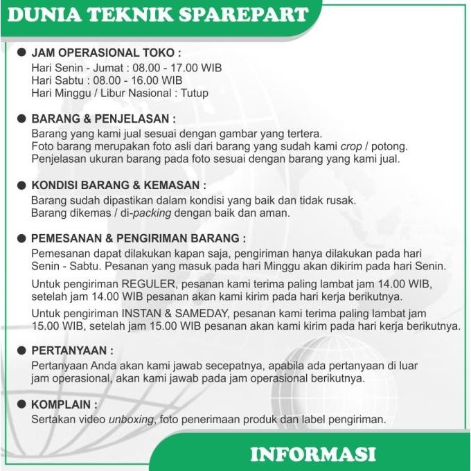 POMPA AIR SIRKULASI MESIN DIESEL / WATER COOLING PUMP murah