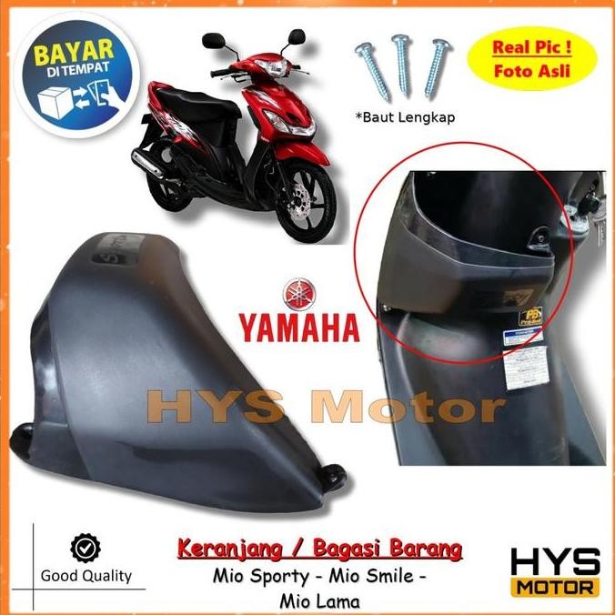KERANJANG BAGASI LACI RAK BARANG YAMAHA MIO SPORTY / MIO SMILE / MIO LAMA - VARIASI MOTOR