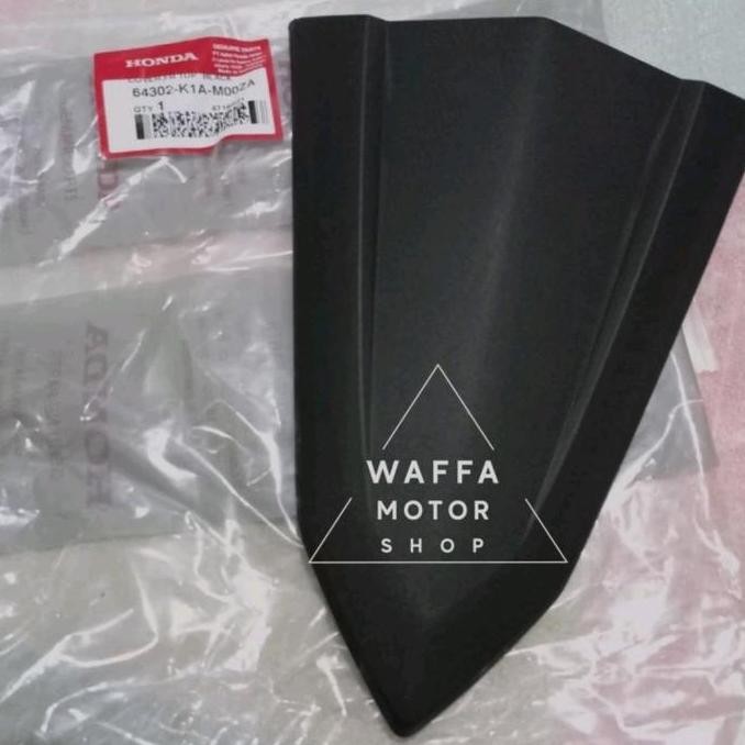 COVER DASI PLAT DEPAN BUTA TANPA DUDUKAN PLAT BEAT NEW LED DELUXE STREET LED K1A 2020-2023 ORIGINAL 