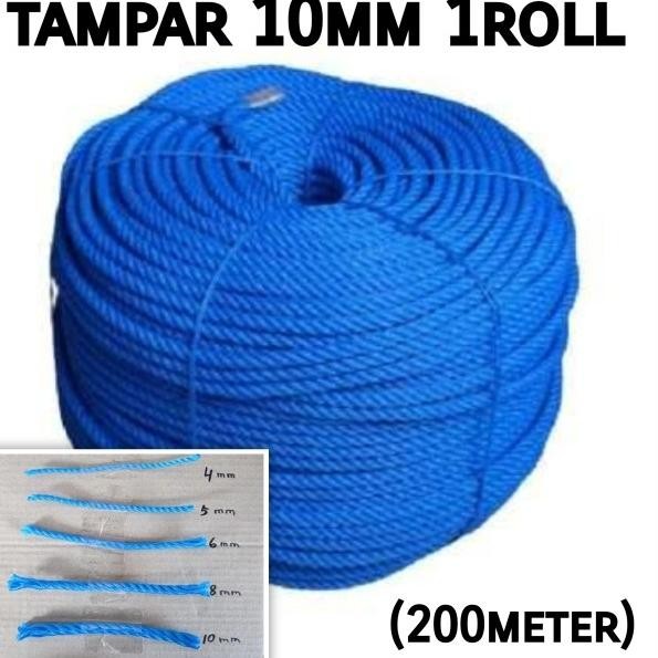 

1 Roll Tali Tampar 10 Mm Tali Ikat Tali Tambang Plastik 10Mm Co