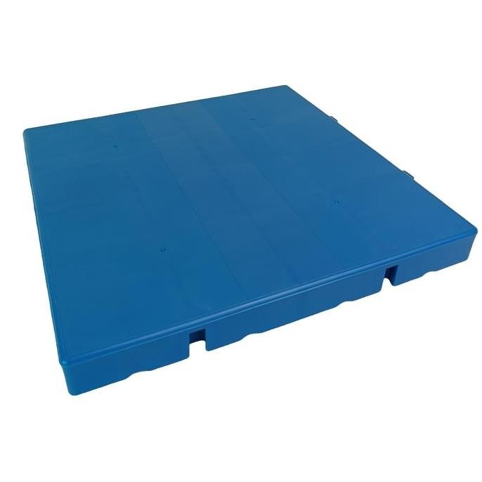 

Paket 4 Pcs Palet Plastik Flat Surface Untuk Gudang - Apotik - Rumah Sakit - Resto Futari 30 X 30 X 3 Cm Co