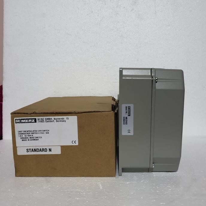 Cam Stater Merz Gz 63A 4P Merz507 / Ohm Saklar /Cos 63 A 4P Germany New Stok