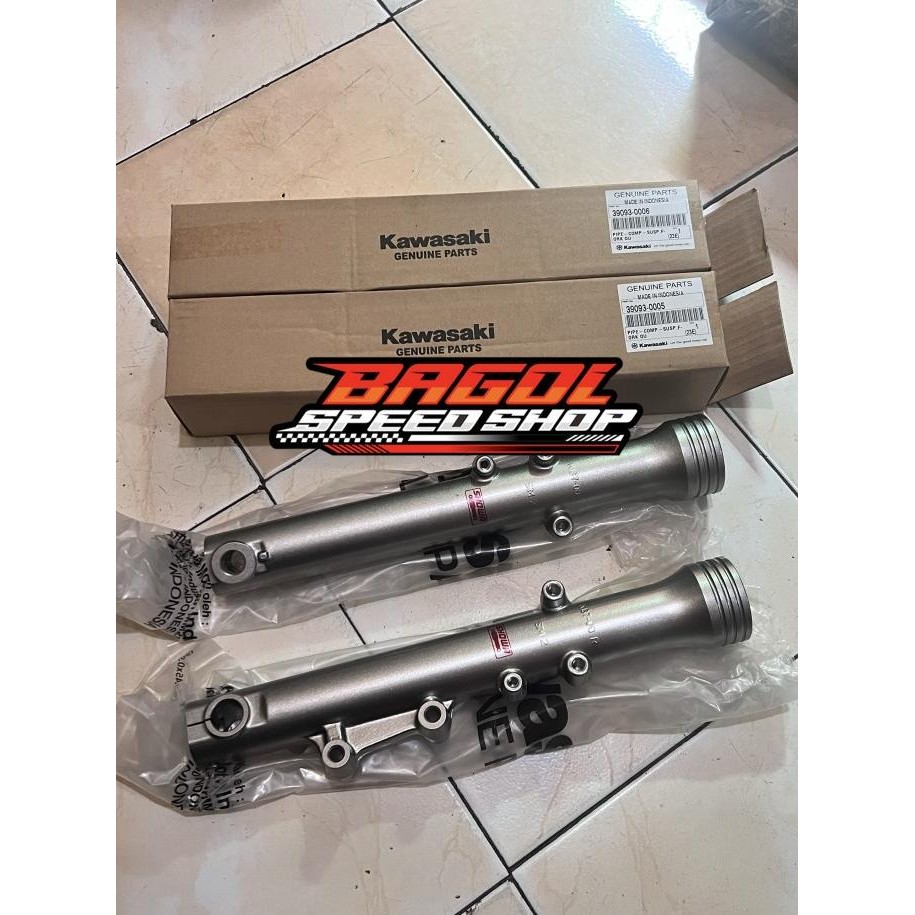 Tabung Bottom Shock Depan Ninja R Ss Original Kawasaki