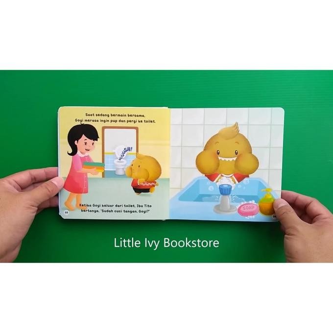 

SAATNYA CUCI TANGAN! BUKU EDUKASI ANAK MIZAN