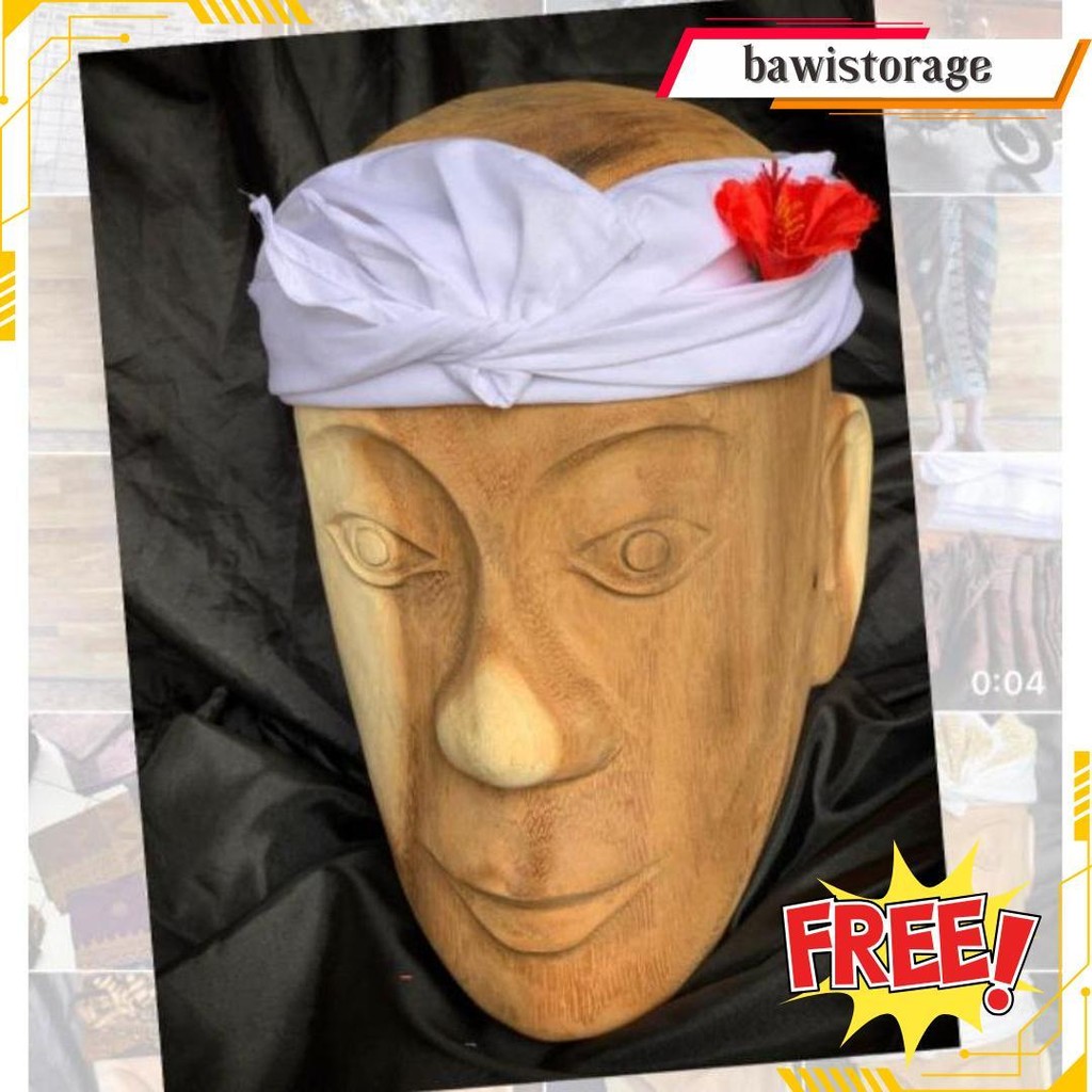 Udeng Putih Jangar Endep Bali Bisa Cod