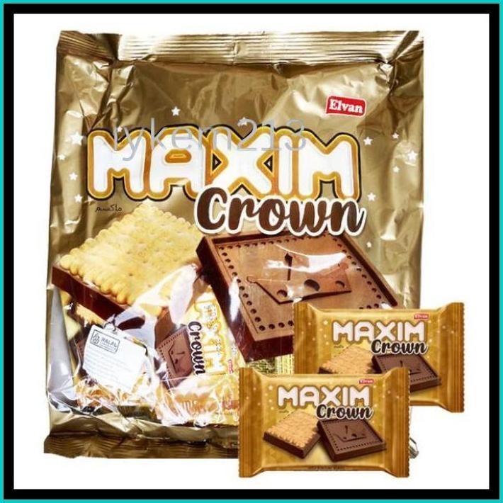 

ELVAN MAXIM CROWN WITH BISCUIT CHOCOLATE 275G