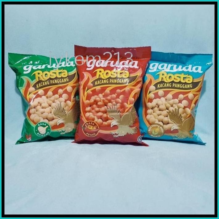 

( BERKAH ) GARUDA ROSTA KACANG PANGGANG 10 PCS X 12GR RASA BAWANG PEDAS JAGUNG BAKAR ALL VARIAN RASA SNACK CEMILAN ANAK MURAH