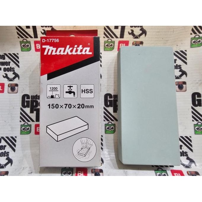 Terlaris Makita Batu Asahan Pengasah Pisau Wetstone Wet Stone Knife Blade Sharpener Batu Pengasah As