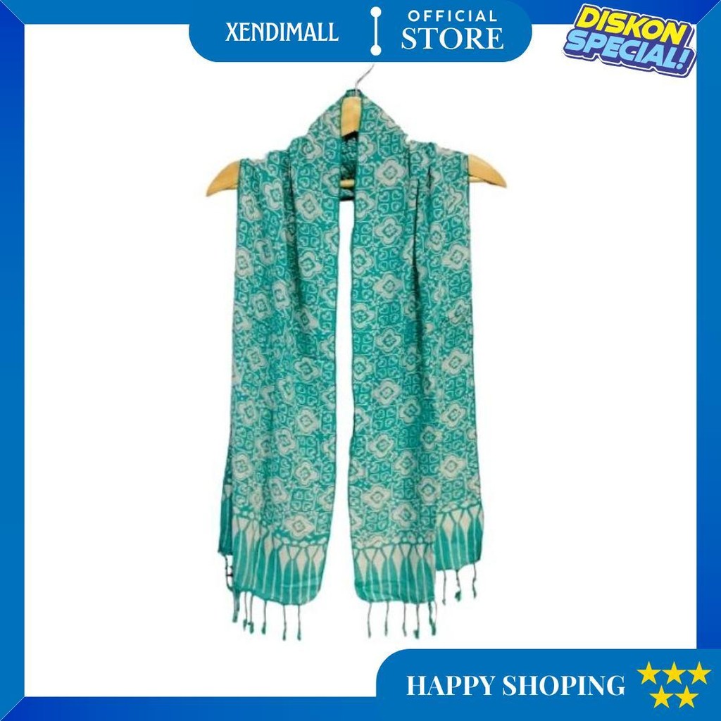 Syal  Batik Paris Scarf Leher Cod