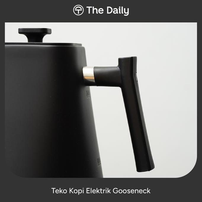 Terlaris Teko Kopi Elektrik 1L Artisan Gooseneck Coffee Kettle Adjustable Time & Temperature Kt10 Pr