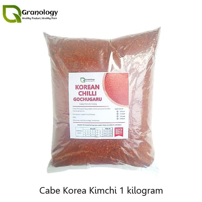 

Sale Cabe Kimchi / Gochugaru / Bubuk Cabe Korea (1 Kilogram) By Granology
