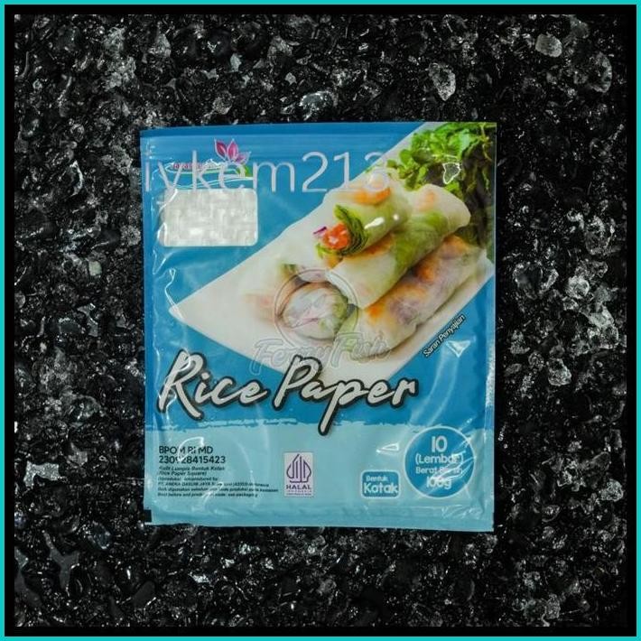 RICE PAPER / KULIT LUMPIA VIETNAM KOTAK HALAL