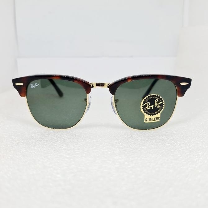 ready  KACAMATA HITAM RAYBAN CLUBMASTER RB3016 W0366 51-21-145 3N