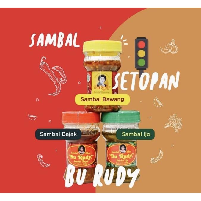 

Sale Sambal Bu Rudy - Sambal Bajak / Sambal Bawang / Sambal Ijo