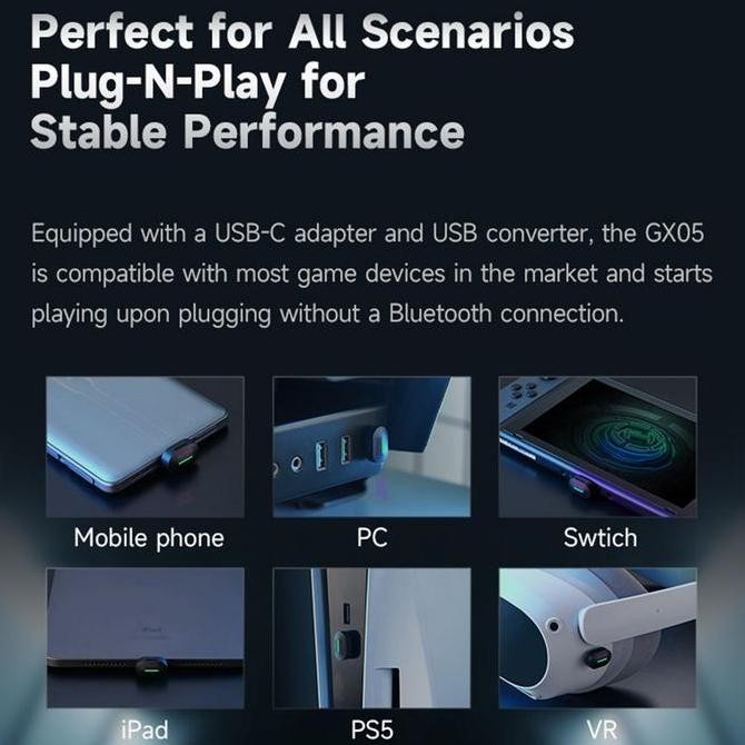 Grosir Hecate By Edifier Gx05 Ultra-Low Latency Wireless Gaming Earbuds Bluetooth Black