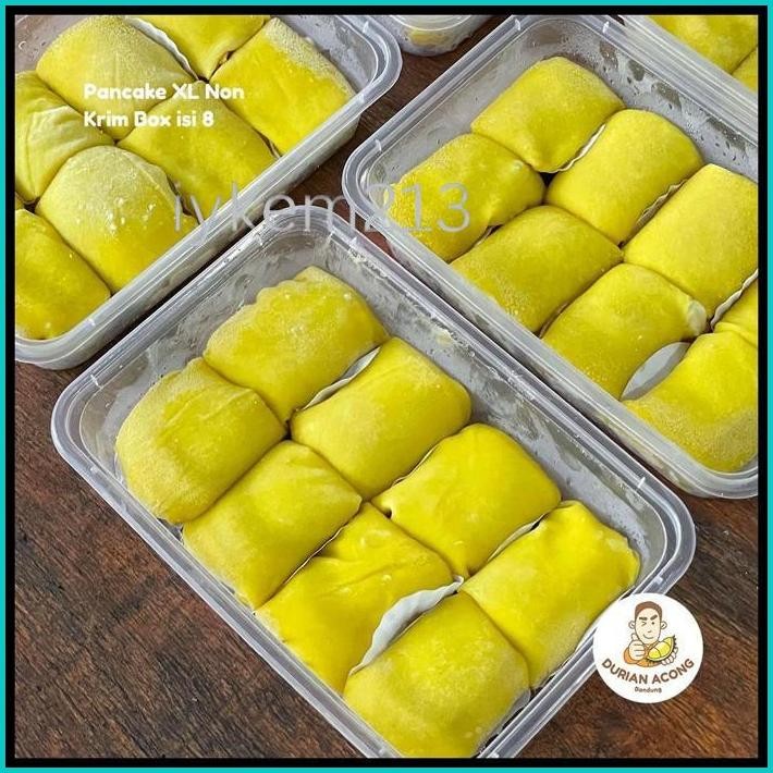 

PANCAKE DURIAN NON KRIM BOX ISI 8 - TANPA KRIM ASLI MEDAN