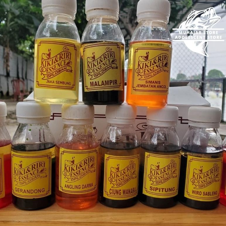 Essen Kiki Riri Oplosan 60ml Umpan Ikan