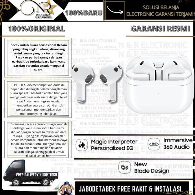 Promo Samsung Galaxy Buds 3 - Garansi Resmi Sein 100% Segel Original - Immersive 360 Audio - Galaxyb