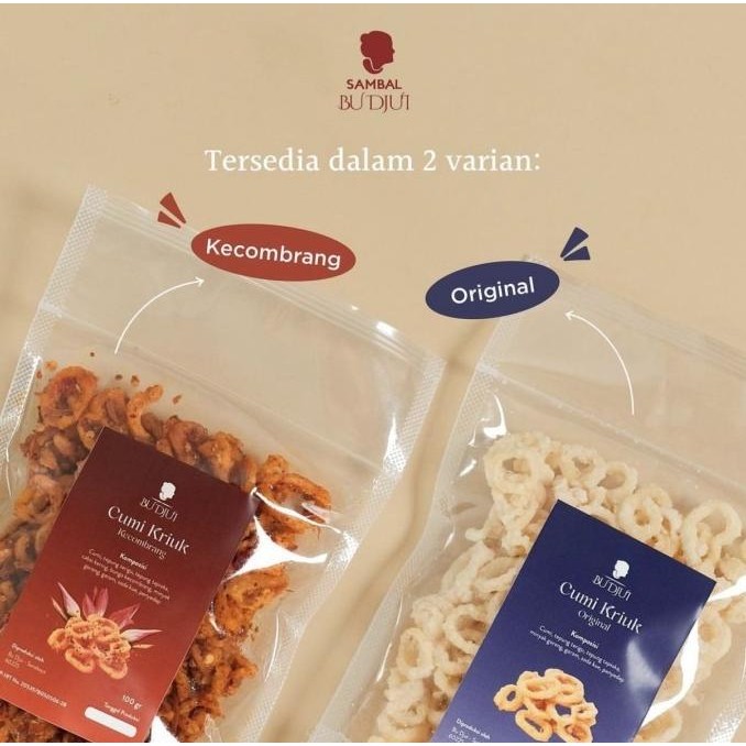 

Sale Sambal Bu Djui - Cumi Kriuk