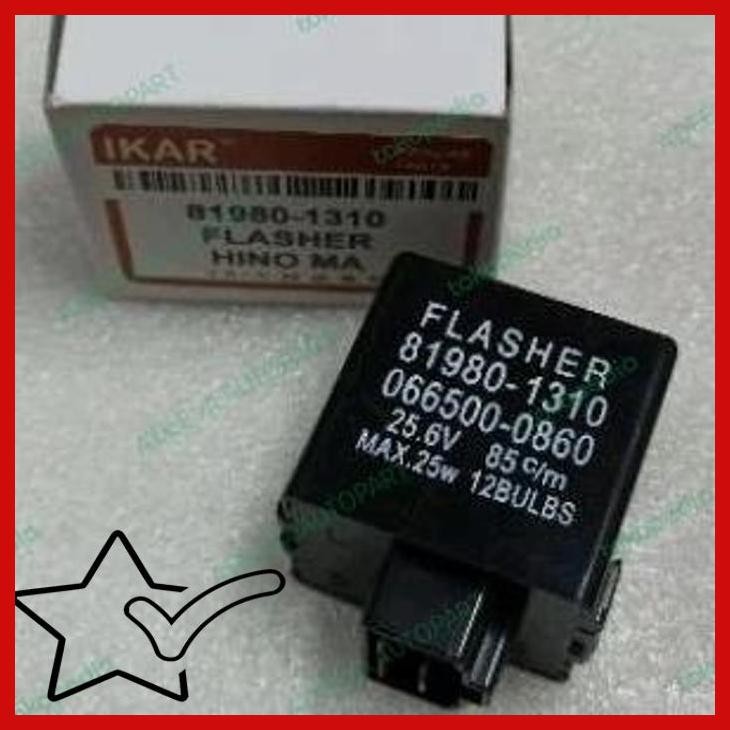 [ADV] RELAY LAMPU SEN FLASER SEIN HINO MA 24V/3PIN/ 81980-1310