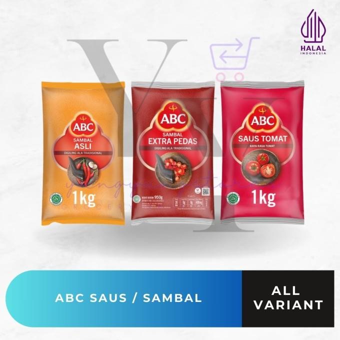 

Sale Abc Sambal Asli / Ekstra Pedas / Saus Tomat 950 Gram / 1 Kg