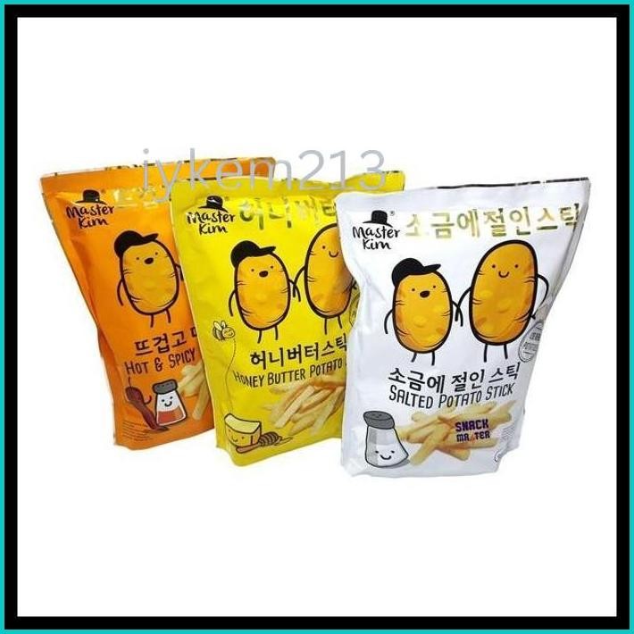 

JAJAN SNACK ECER MASTER KIM POTATO STICK SNACK MALAYSIA PER PCS