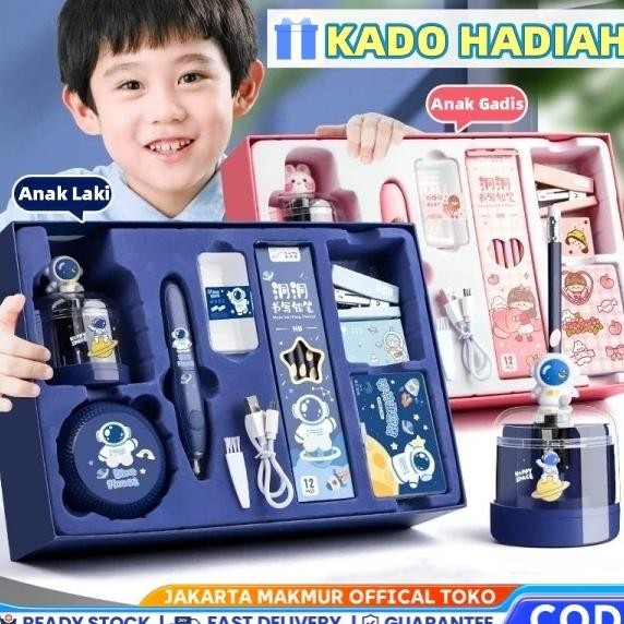 

COD 12 IN 1 ALAT TULIS ELEKTRIK RAUTAN PENGHAPUS VACUUM PENSIL ANAK ALAT PERKAKAS BELAJAR ANAK PEREMPUAN KADO ELECTRIC STATIONERY SET