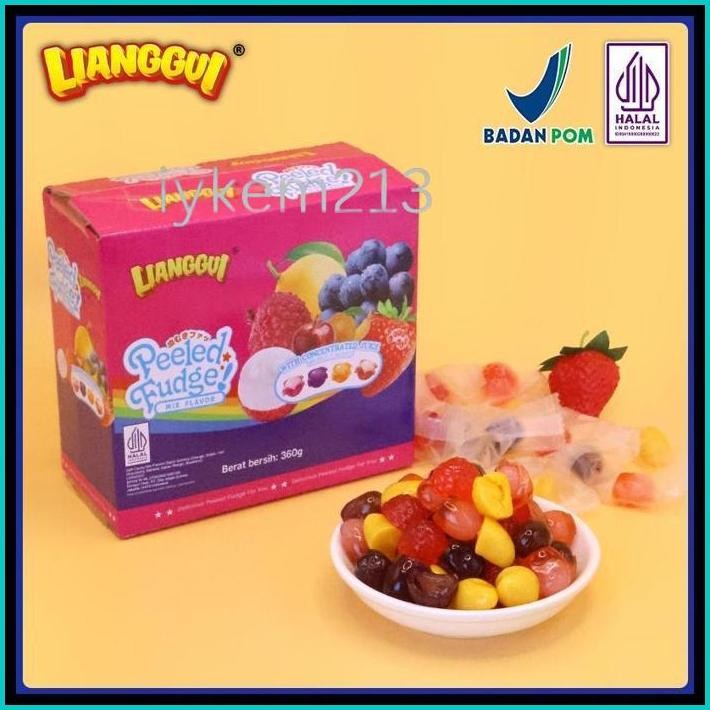 

[HALAL] LIANGGUI PERMEN ISI KRIM BUAH PERMEN LUNAK LIANGGUI RASA MANGGA PERMEN LUNAK LIANGGUI RASA STROBERI PERMEN LUNAK ENAK CEMILAN