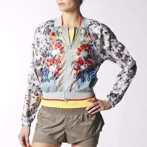 jaket wanita cewek women adidas by stella mccartney casual outdoor running gym original