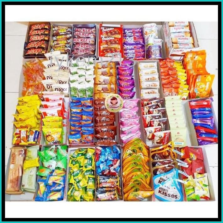 

.SNACK | ECERAN ANEKA SNACK COKLAT BOLU WAFER BISKUIT BPOM HALAL ( DS BGR )