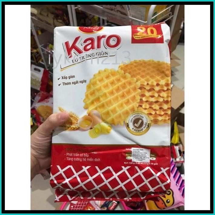 

RICHY KARO CRISPY BUTTER WAFFLE BISKUIT WAFEL RENYAH BISKUIT WAFFLE KARO WAFFLE BISKUIT WNARAYA RICHY WAFFLE CRISPY (120GR / 270GR) - SNACK KEMASAN INDIVIDUAL ISI 8-18 PCS @15GR
