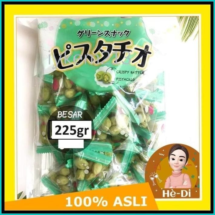 

SENNARINDO PISTACHIO - CRISPY GREEN PISTACHIOS 225GR