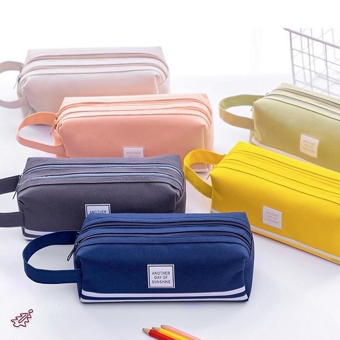 

KOTAK PENSIL DAN STATIONERY DUAL ZIPPER DOMPET PENSIL TEMPAT ALAT TULIS PERLENGKAPAN SEKOLAH