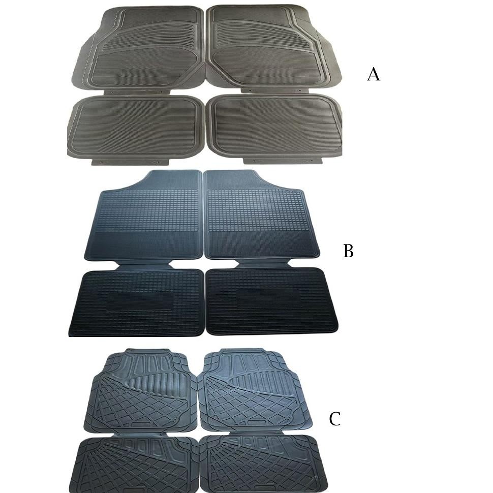 hj-45 Special Promo Karpet Mobil Universal Hitam Karet Tebal Original Murah