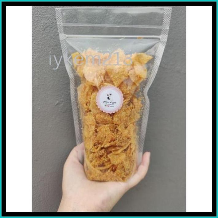 

KERIPIK KENTANG EBI BAWANG GORENG HOMEMADE / SNACK MAKANAN RINGAN CEMILAN KERUPUK KENTANG CRISPY DAPOERSIUCIL KHAS CINA BENTENG BANTEN